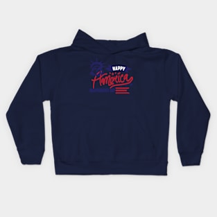 America independence Day Kids Hoodie